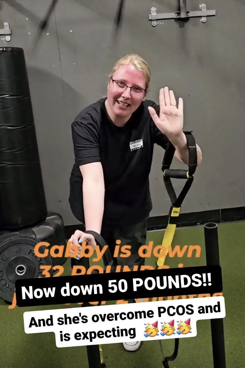 Gabby, before and after