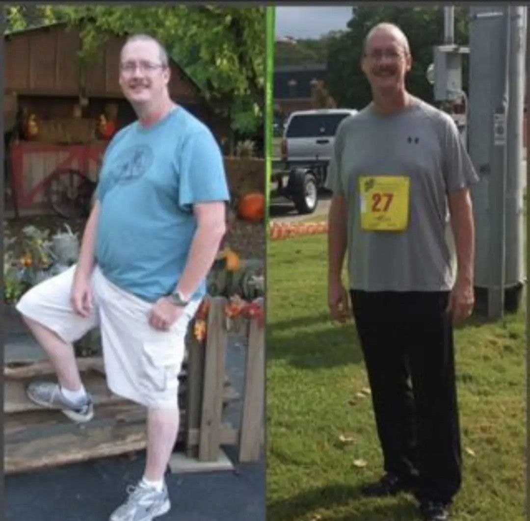 Ricky, before and after